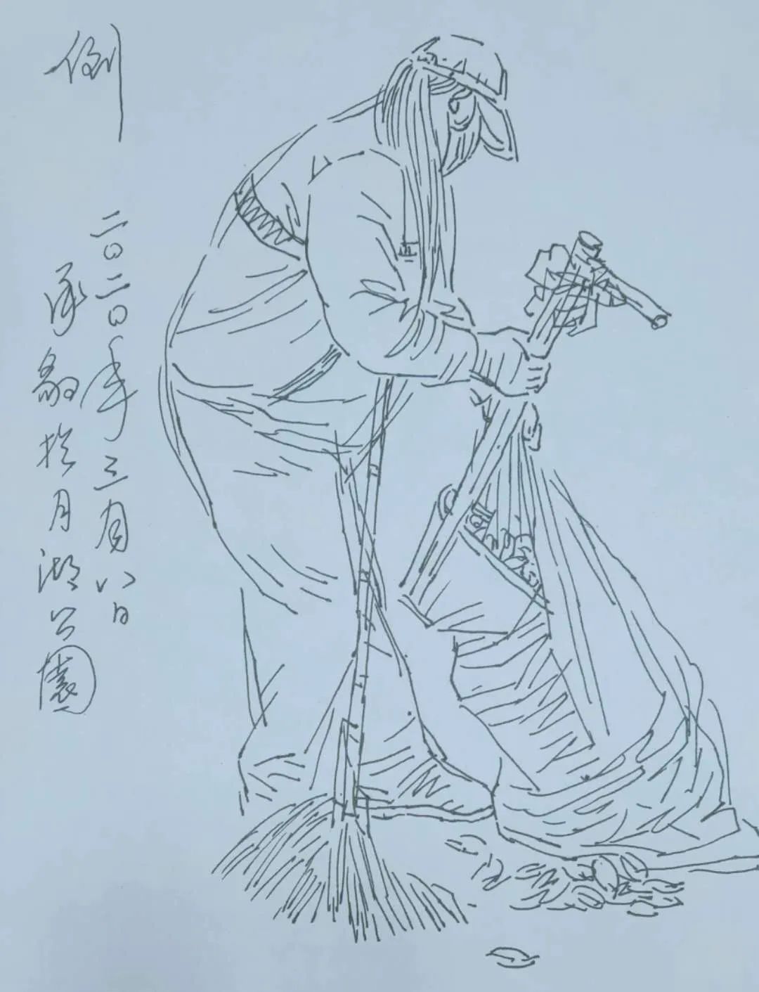 一人一艺·以艺战“疫” | 环卫工人:“疫”线上的美丽身影