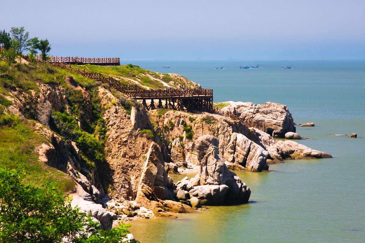 辽宁团山国家级海洋公园大自然的神来之笔