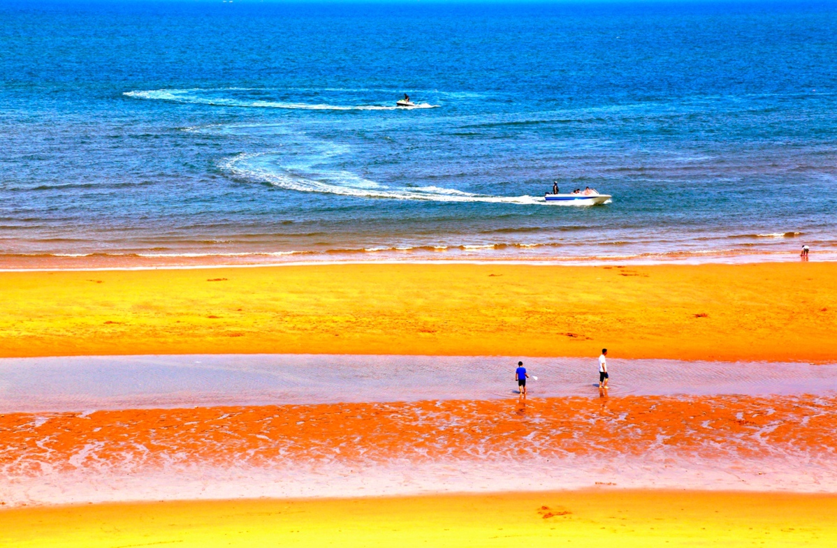 风光旖旎营口白沙湾享誉中外的避暑胜地