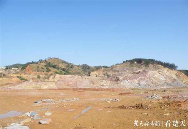 蔡甸区龙霓山修复前