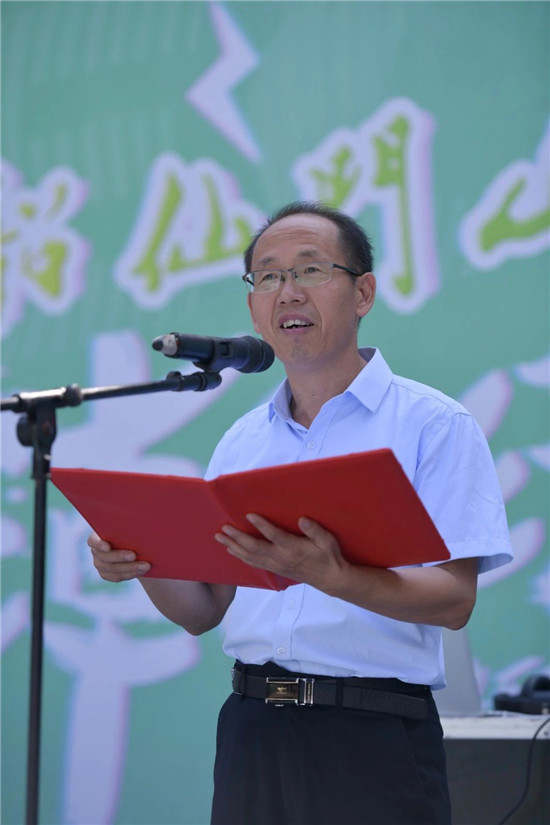 孙书伟代表仰韶仙门山景区向到场的嘉宾致欢迎辞时表示,仰韶仙门山