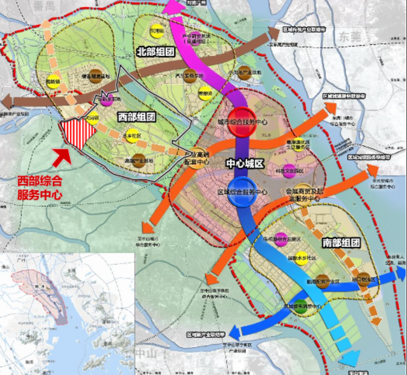 大崗馬前村更新改造項目馬前村位於廣州市南沙區大崗鎮西南側,與佛山