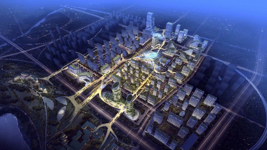 心海置业657亿摘地椒江心海城未来社区tod综合体邻里中心来了