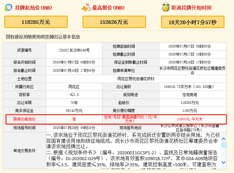 高铁新城挂出163亩地 圭塘河旁住宅限价元 平 凤凰网房产长沙