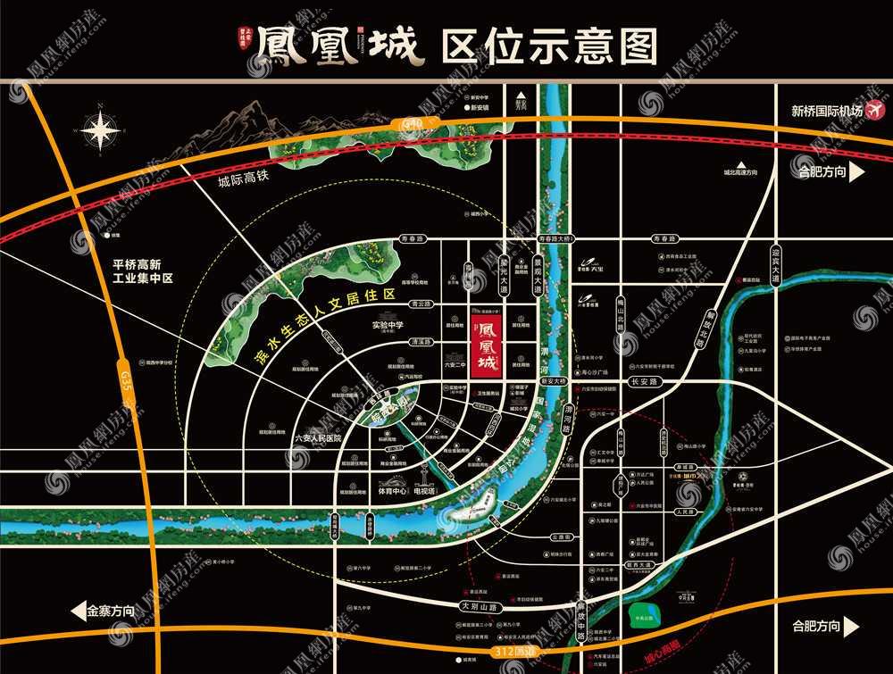 碧桂园正荣凤凰城规划图2