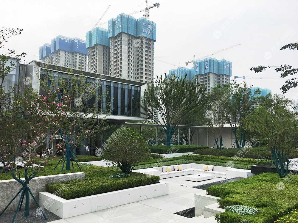 售楼部外部景观