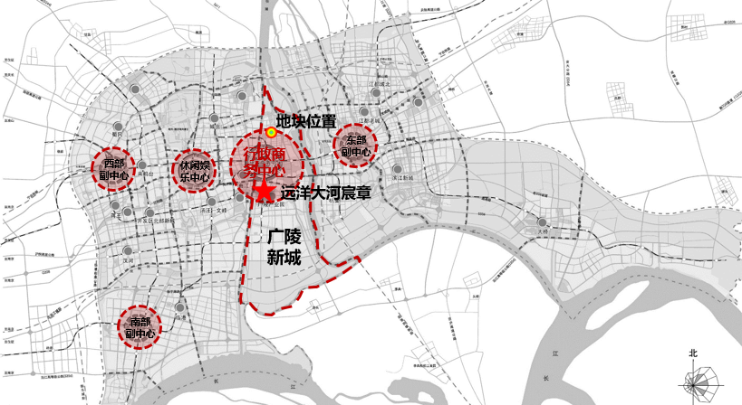 广陵新城地图图片