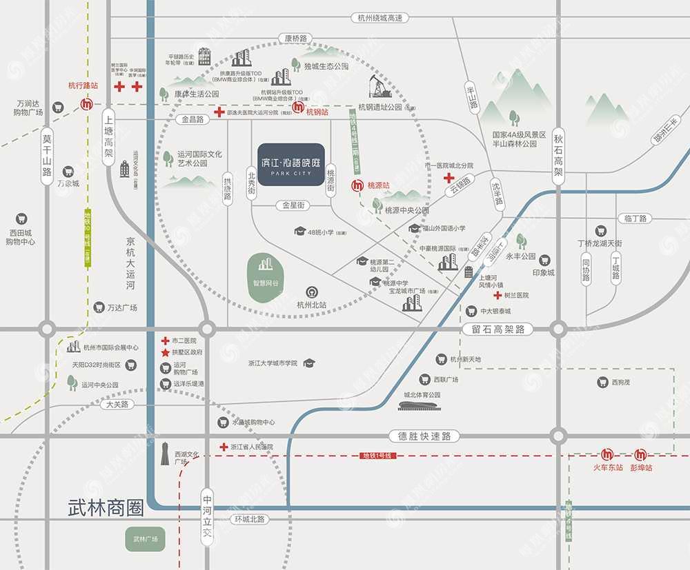 区位图