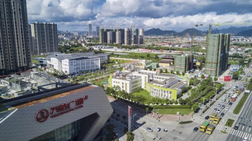 椒江城市实拍图