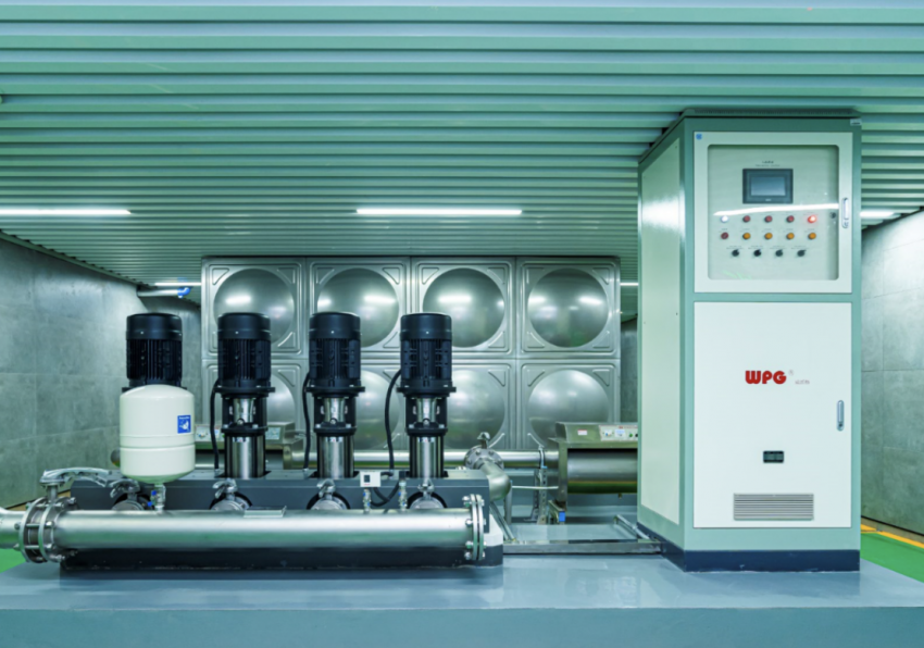 上和郡一期水泵房实拍图