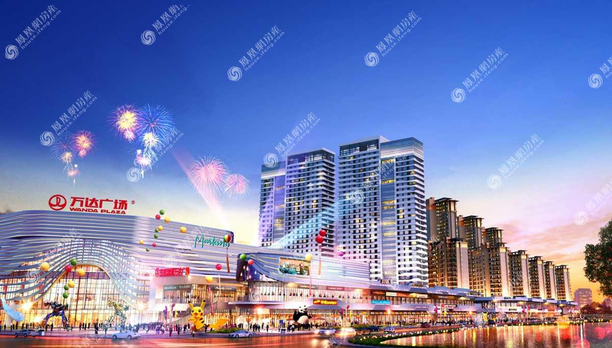 酃湖万达广场整体