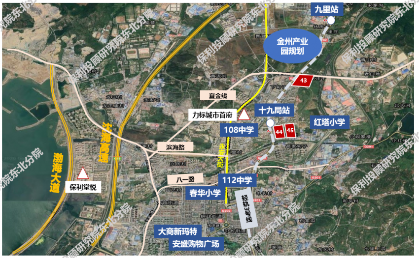 金地金科两大房企分别竞得金普新区3宗新地