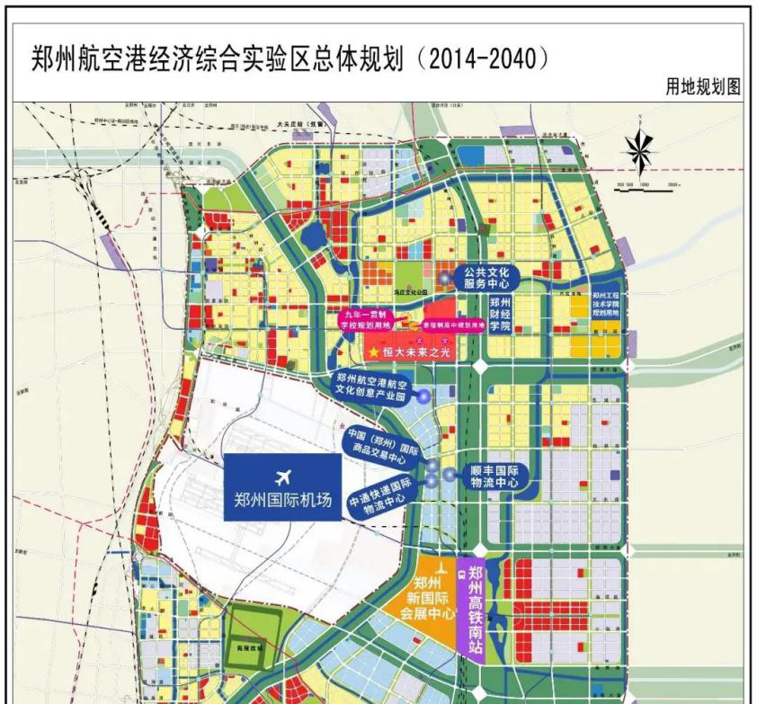 规划总占地约2200亩,以包罗万象的庞大体量,雄踞郑州航空港区领事馆