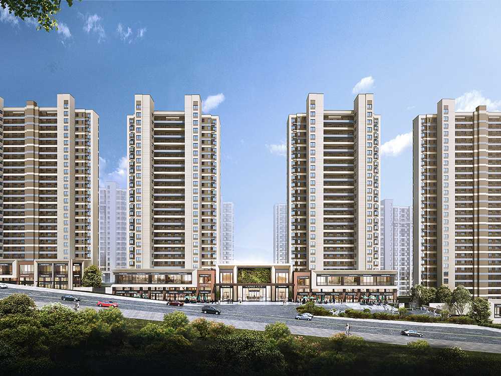 芝罘万科城目前在售,销售价格为9288元/㎡