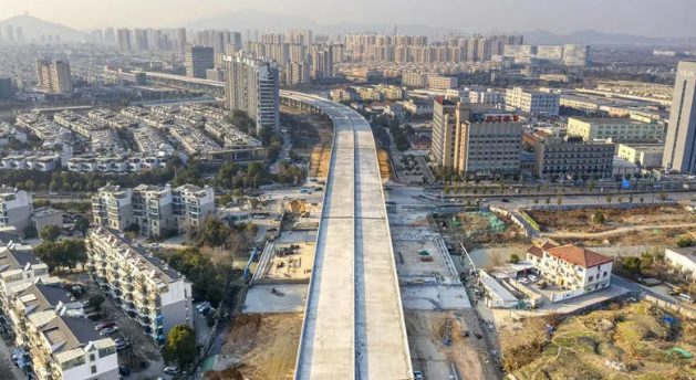 湖州内环快速路英姿初现