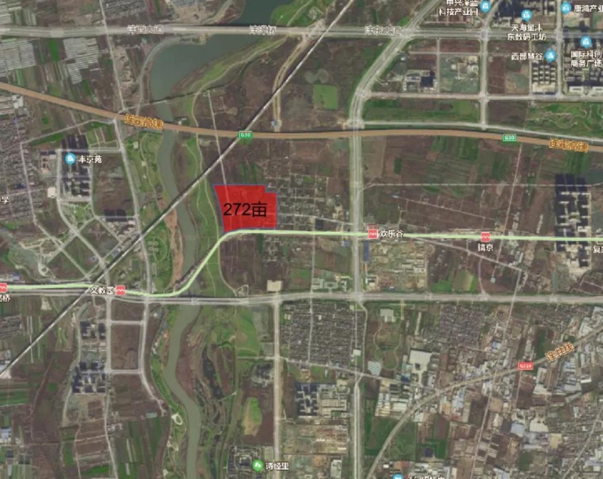 楼面价4399元/m!华侨城底价摘沣东272亩商服用地