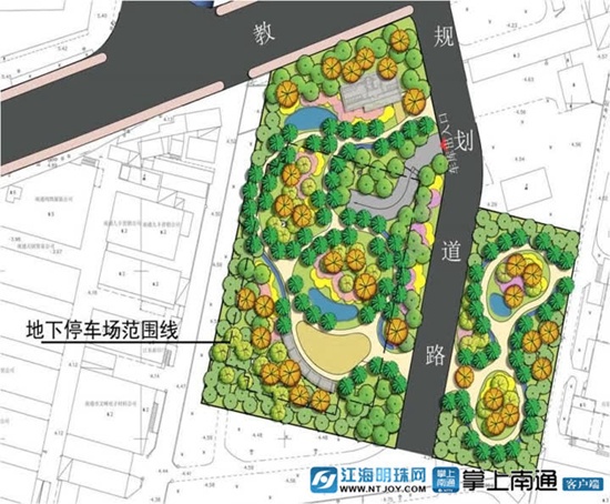 今年南通主城区建设30多个小游园