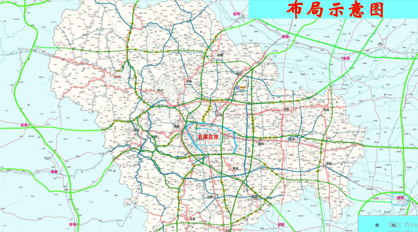 石家莊十四五交通建設規劃圖出爐地鐵4號線等要報批