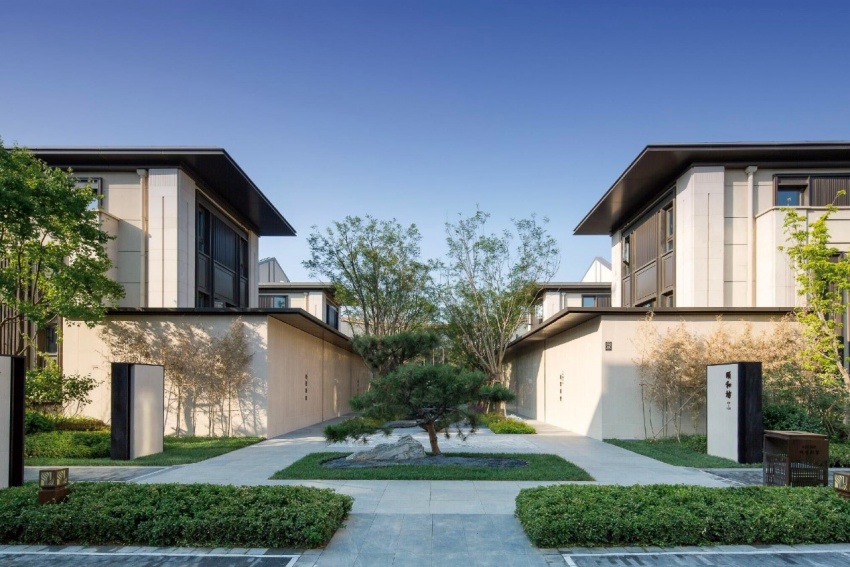 大连从此观贤观贤别墅合院实景样板示范区盛启