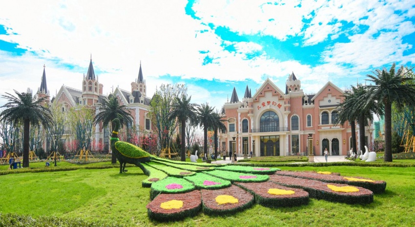 龙江恒大文化旅游城示范区实景图