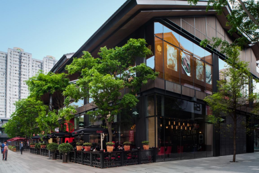 成都远洋太古里实现净零碳获颁全球首个leed v4.
