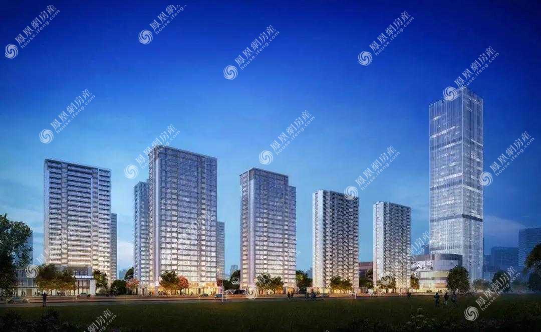 龙湖坤和滨康天曜城立面效果图