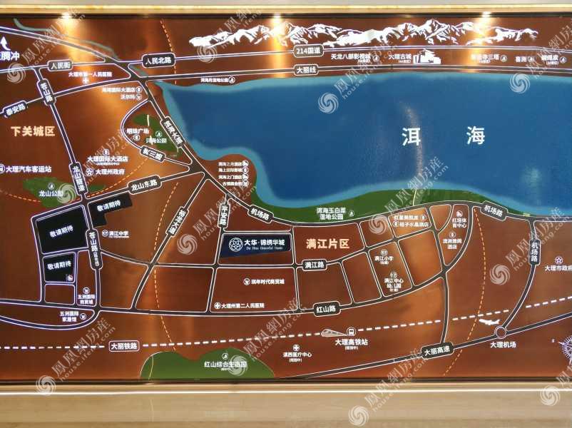 大华锦绣华城规划图2