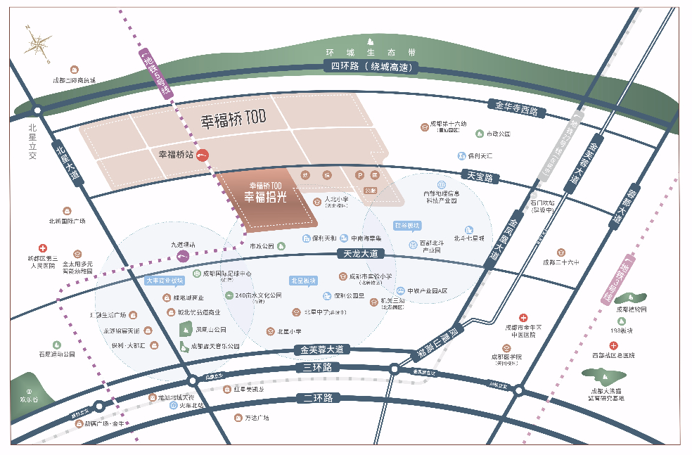 規劃圖_幸福橋tod·幸福拾光規劃圖-成都鳳凰網房產