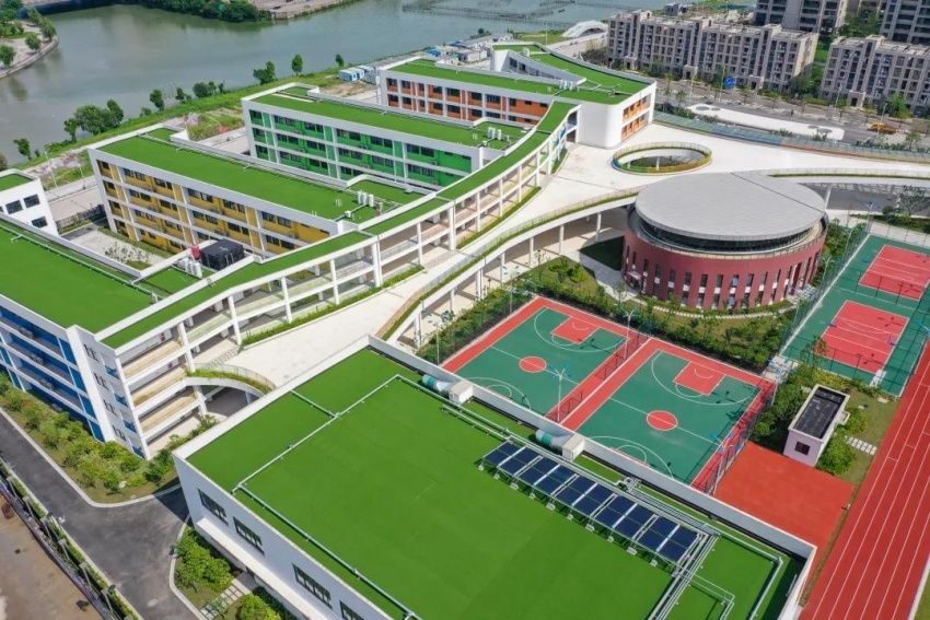 北海小学梅山校区准备就绪就在大家广宇锦玥府边上