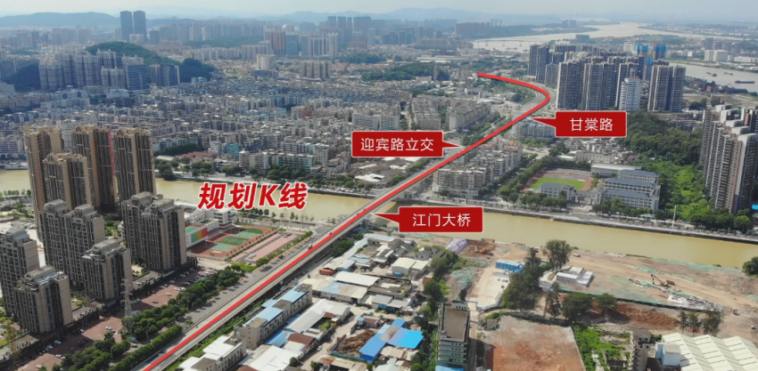建设路,滨江快线效果图曝光!有立交!有隧道! ——凤凰网房产江门