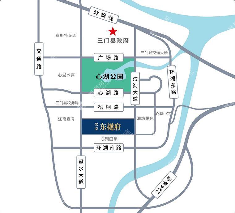 东樾府规划图2
