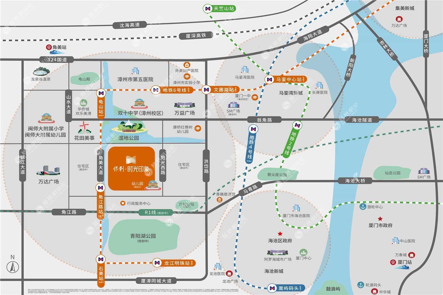 角美保利时光印象规划图2