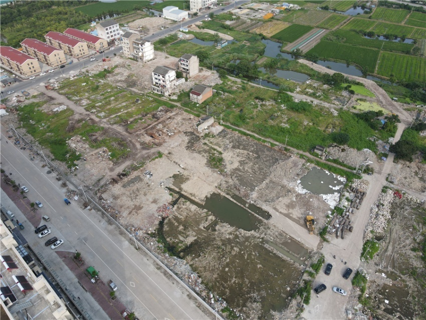 19-15商住地塊,位於臨海杜橋鎮杜南村,小蟾洋村,靠近朗勤·東方華府