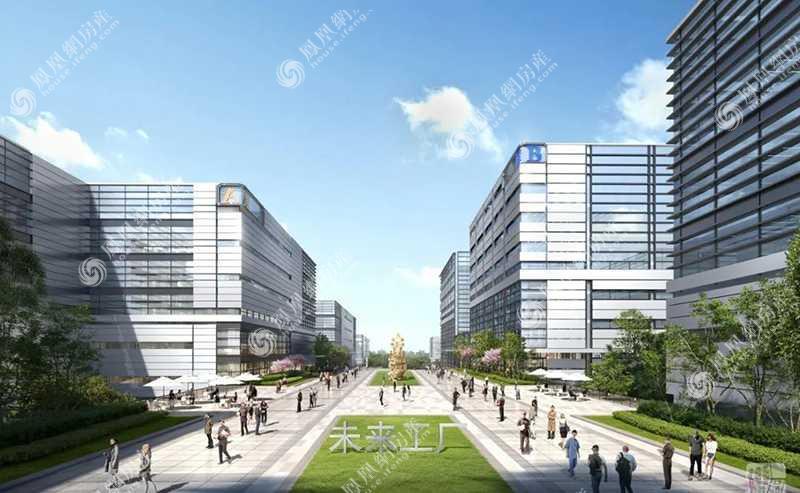 星桥未来工厂产业园效果图
