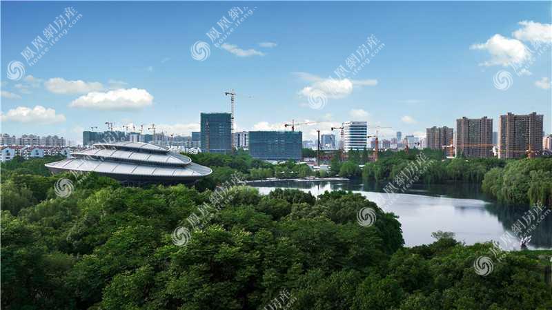 城北体育公园实景图