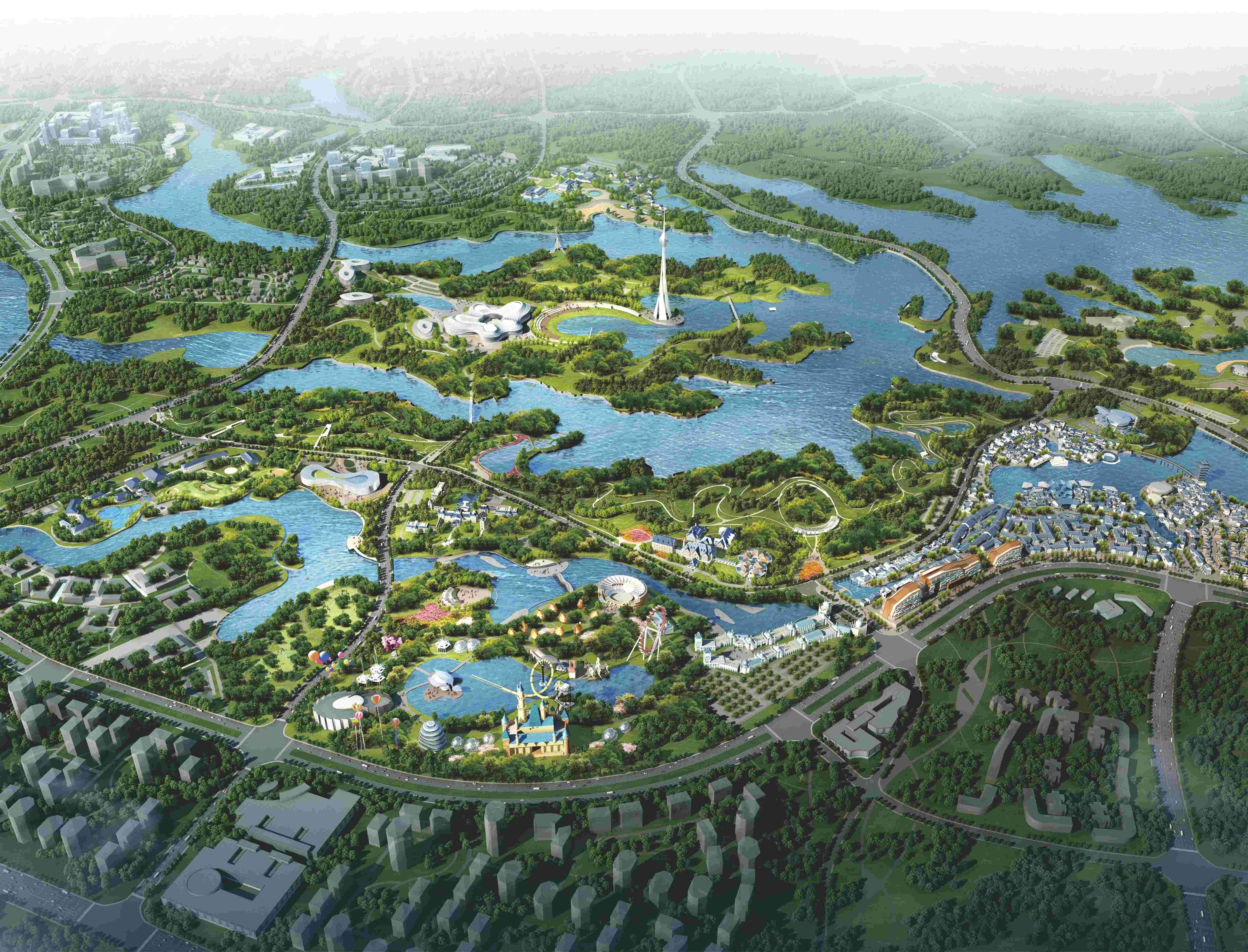 中铁黑龙滩国际旅游度假区规划图2