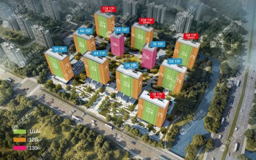 楼幢户型分布图