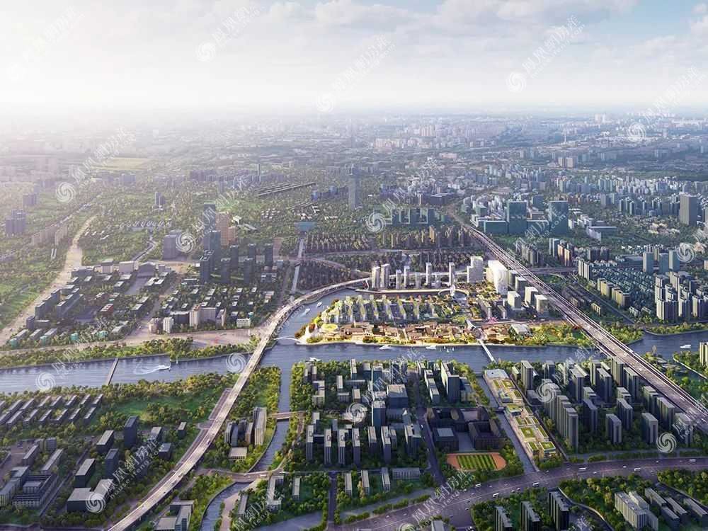 运河湾国际旅游休闲商业综合体效果图