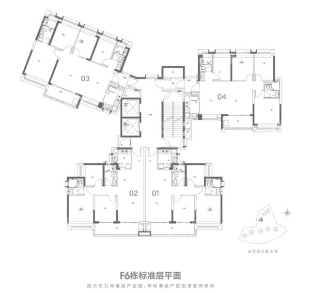 F6标准层平面