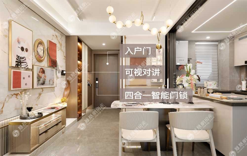 建筑面积102m²展示样板房实景图
