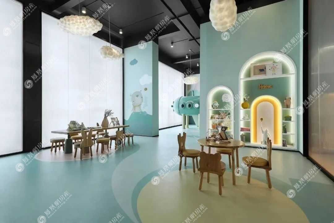 和著风华里8#架空层实景图