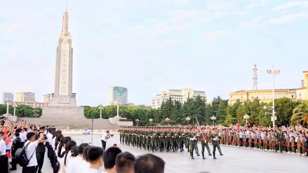 八一广场升旗仪式“八一”场次活动