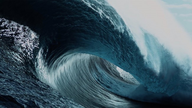 惊涛骇浪在超级升格下也变得柔美了