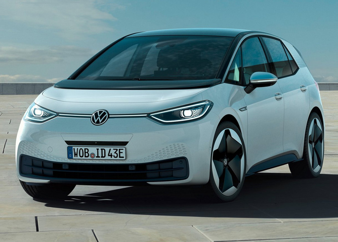 想买电动高尔夫再等7天大众id3电动车国内发布