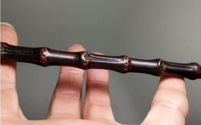 100年以上的老竹根吗?包浆有了荧光感