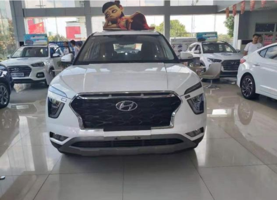 首台2020款现代ix25实车到店全景影像无钥匙进入配15lcvt