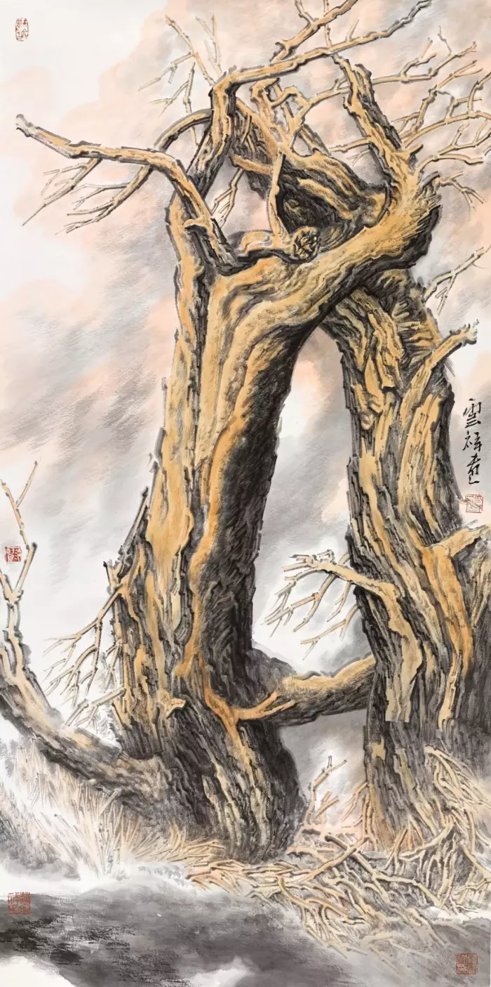 "援疆情 中国梦"薛云祥教授美术作品展即将开幕