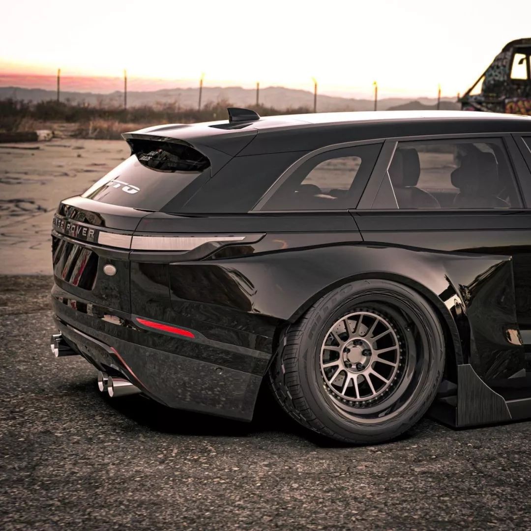 揽胜星脉不务正业改宽体低趴,suv也能玩出瓦罐的感觉