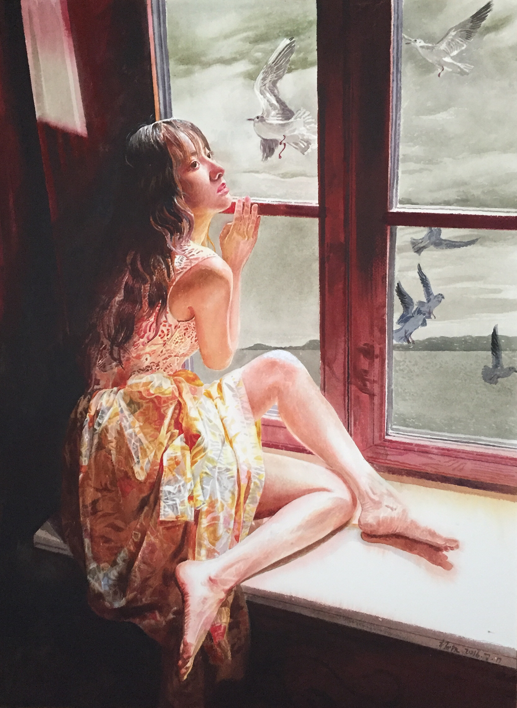 【水彩画中的天上人间 】杨帆水彩画作品选