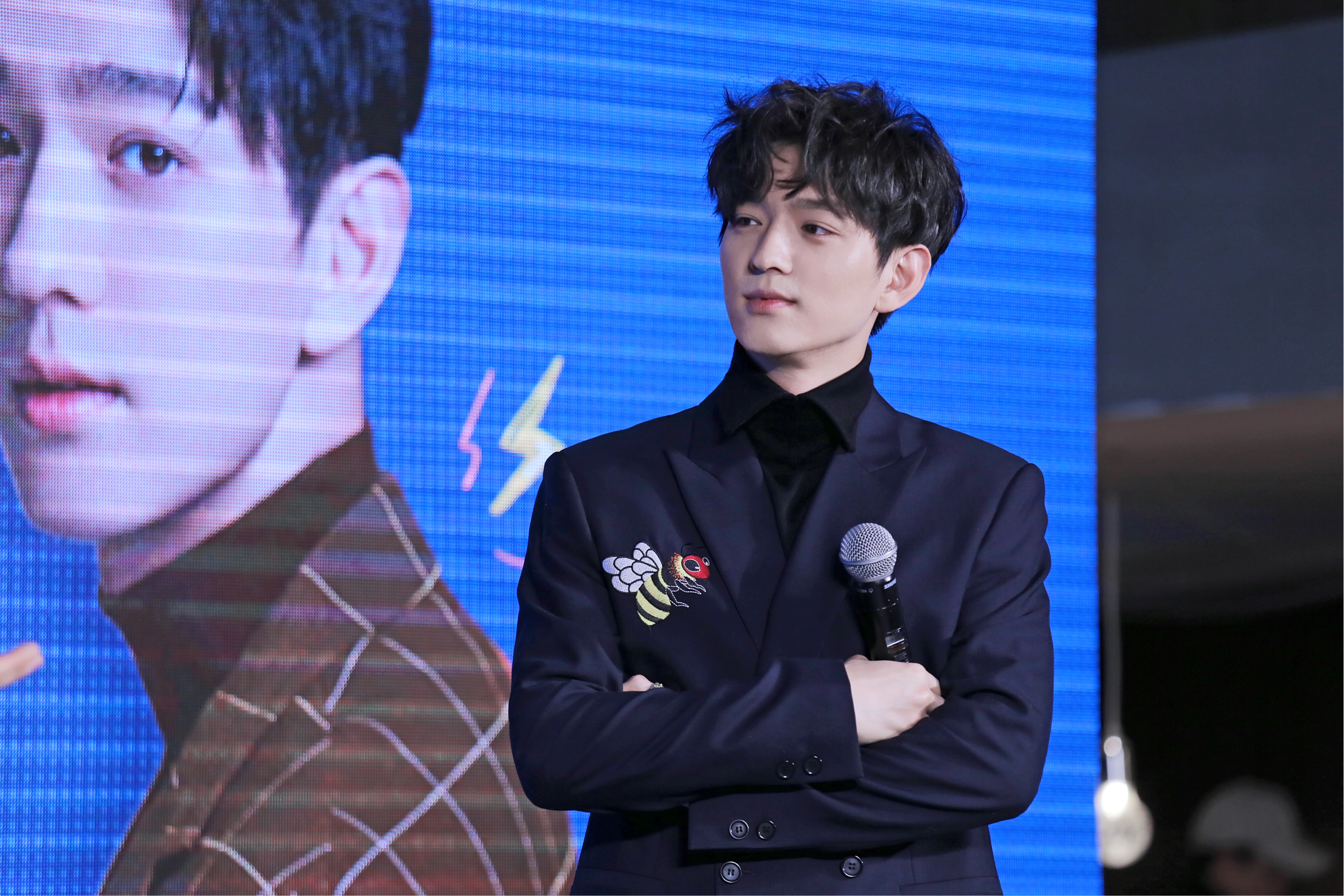 文苡帆首先感谢大家来到现场为他庆生,并与粉丝分